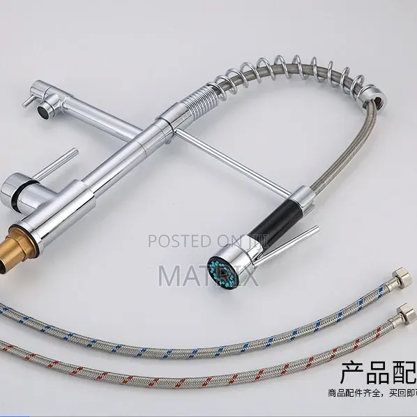 Kitchen Sink Pull Down Faucet With Sprayer Mixer and Tap