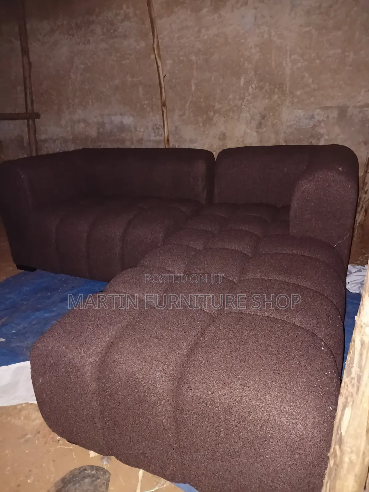 5 Seater Bubble Sofa Set Available for Sale Brown in Color