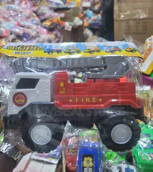 Plastic Toy Fire Truck