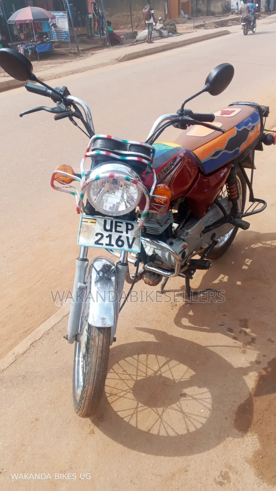 Bajaj Boxer 100 2019 Red