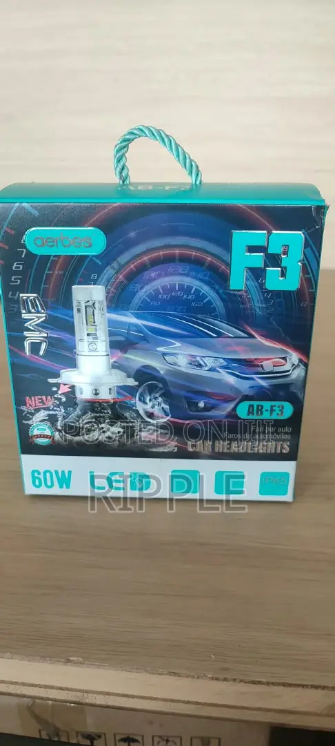 Aerbes 60W LED Car Headlight Bulbs – Super Bright IP65 Pair