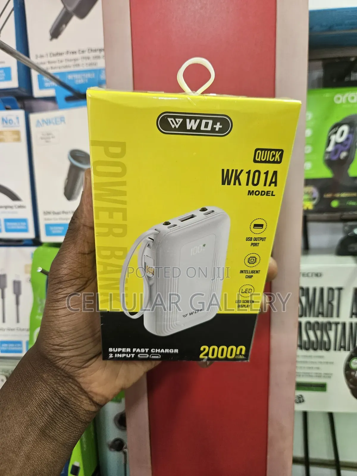 Power Bank WK101A 20,000mAh Portable