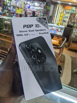 New Tecno Pop 10C 128 GB Black