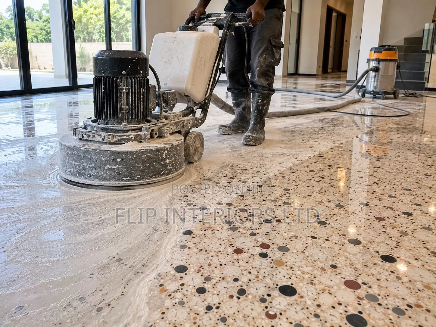 Professional Terrazzo Floor Grinding & Surface Levelling Services