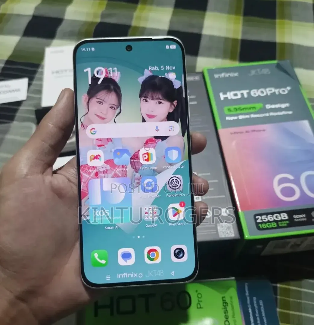 New Infinix Hot 60 Pro+ 256 GB Silver