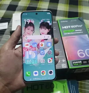 New Infinix Hot 60 Pro+ 256 GB Silver