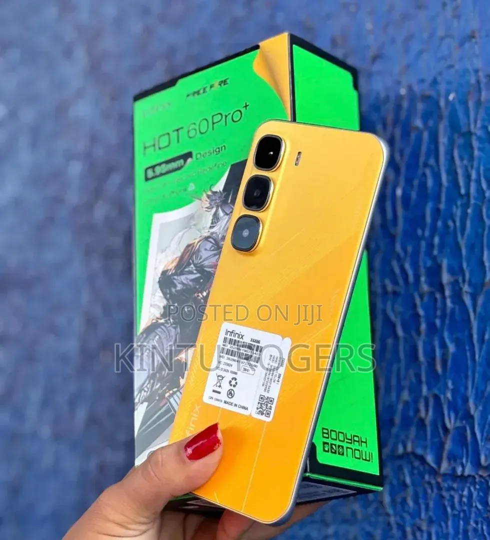 New Infinix Hot 60 Pro+ 256 GB Gold