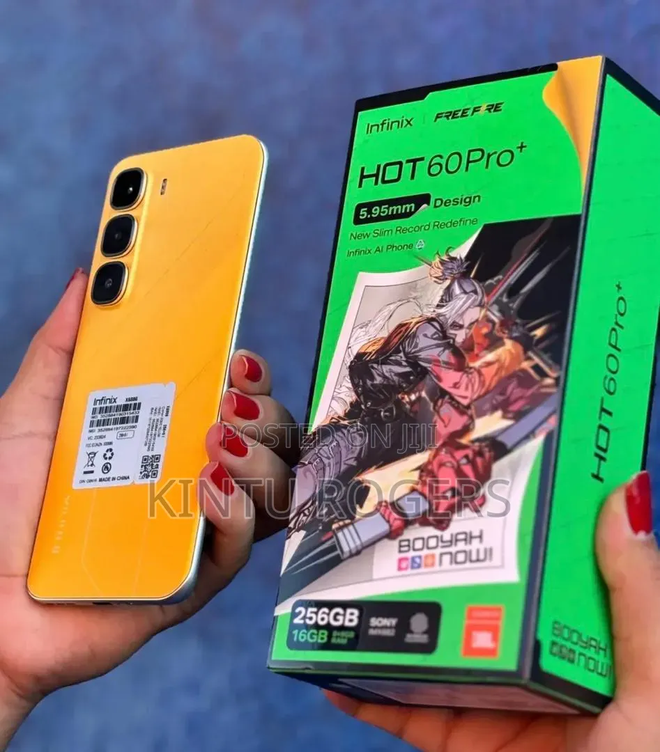 New Infinix Hot 60 Pro+ 256 GB Gold