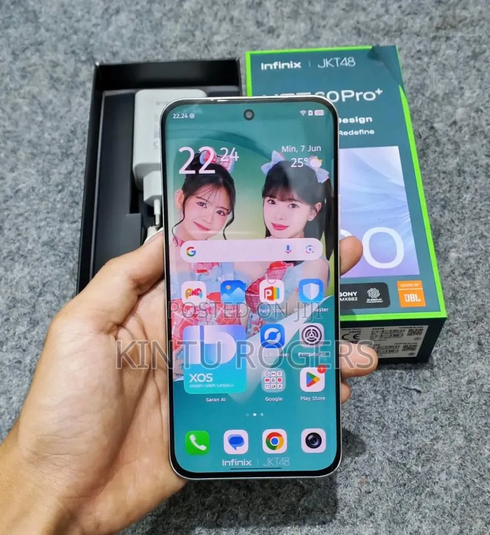 New Infinix Hot 60 Pro+ 256 GB White