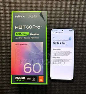 New Infinix Hot 60 Pro+ 256 GB White