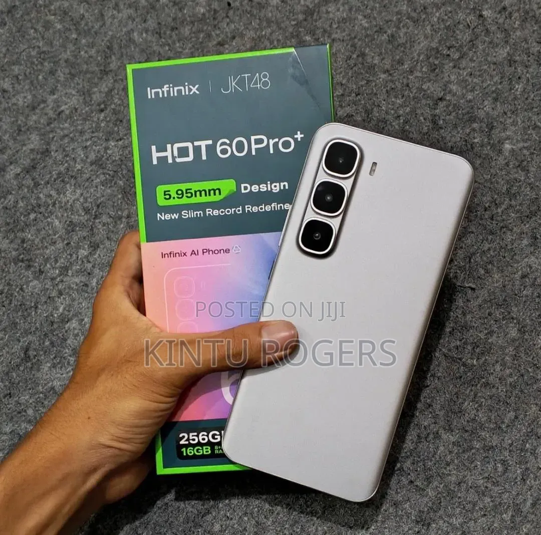 New Infinix Hot 60 Pro+ 256 GB Silver