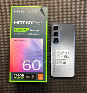 New Infinix Hot 60 Pro+ 256 GB Gray