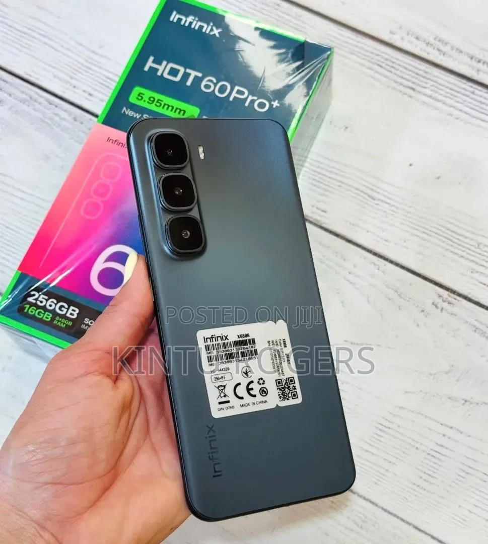 New Infinix Hot 60 Pro+ 256 GB Black