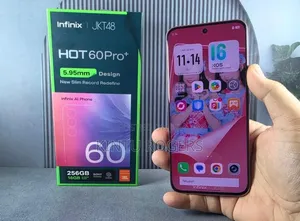 New Infinix Hot 60 Pro+ 256 GB Black