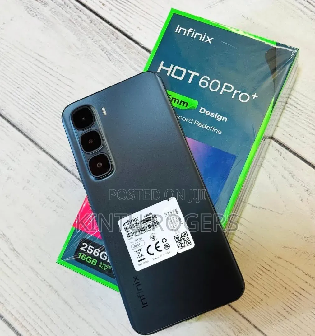 New Infinix Hot 60 Pro+ 256 GB Black