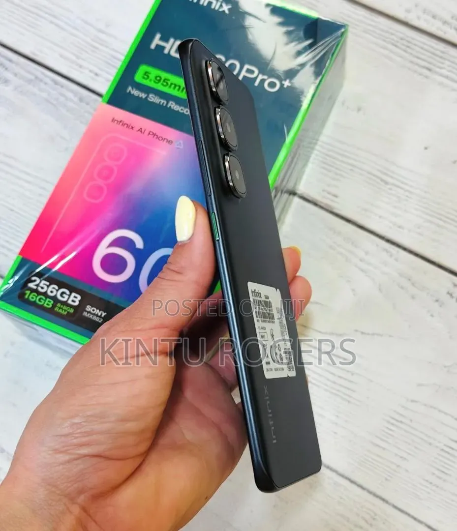 New Infinix Hot 60 Pro+ 256 GB Black