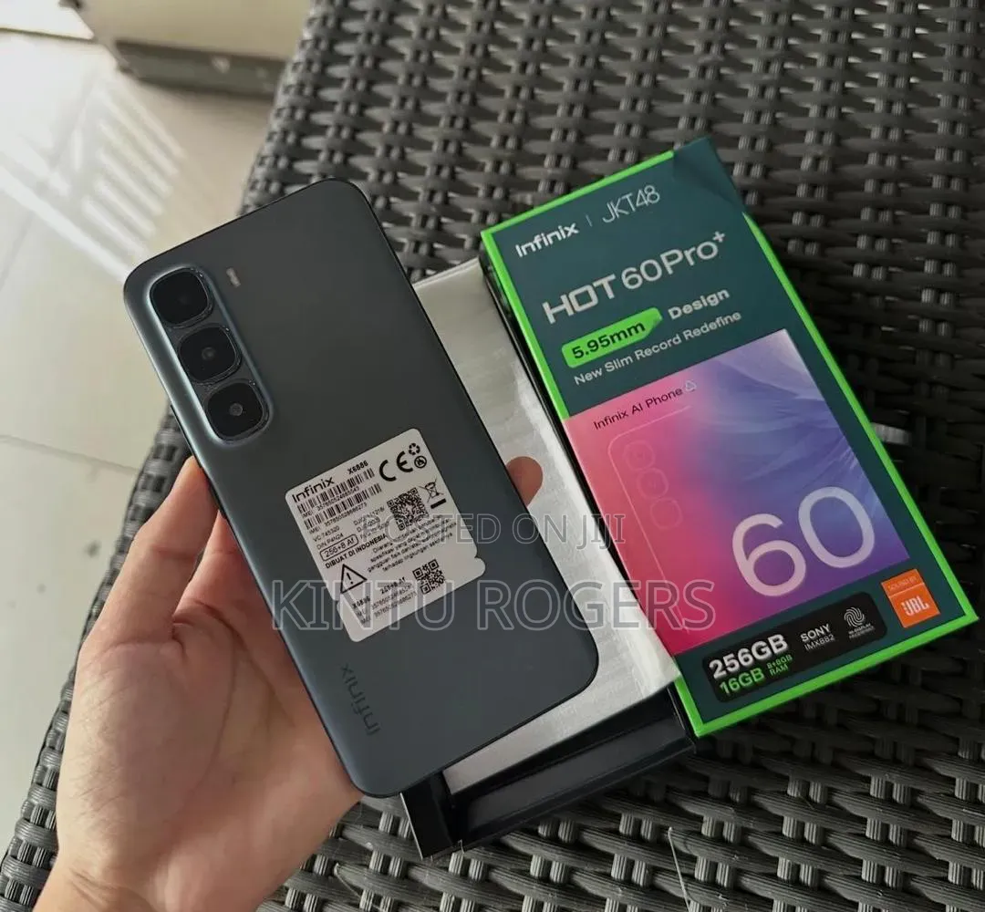 New Infinix Hot 60 Pro+ 256 GB Black