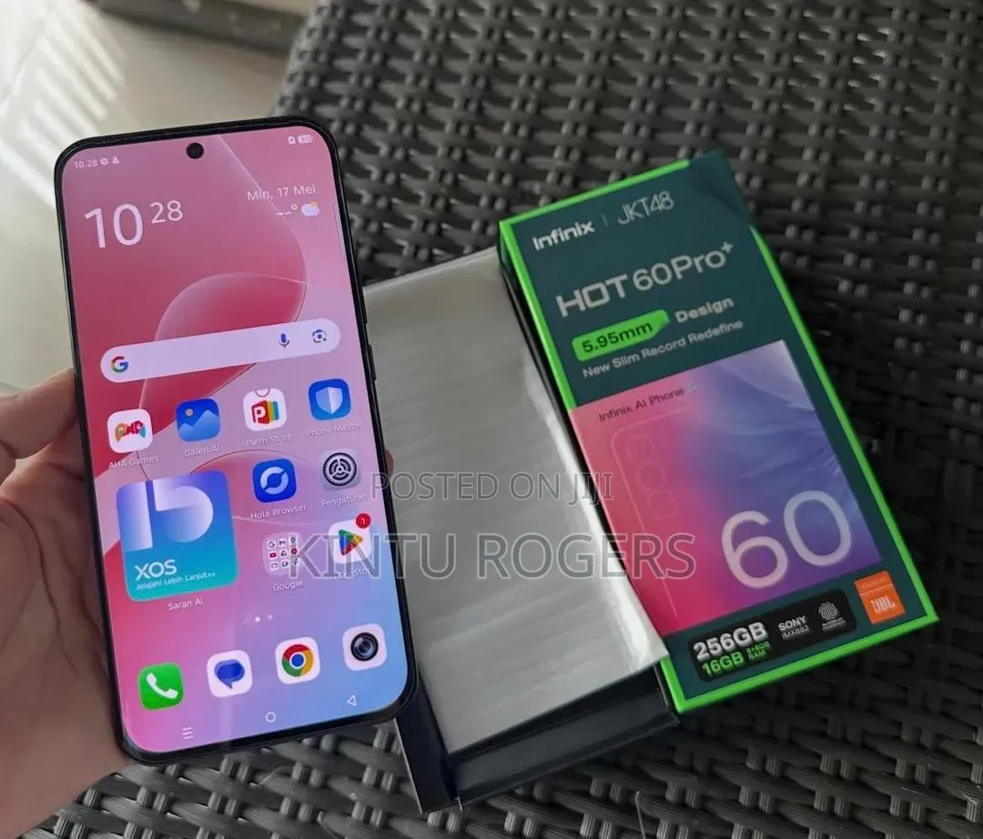 New Infinix Hot 60 Pro+ 256 GB Black