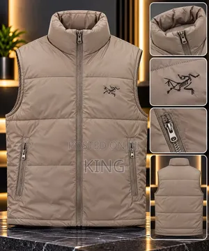 Men's Casual Puffer Jacket (Sleeveless Down/Padded Vests)
