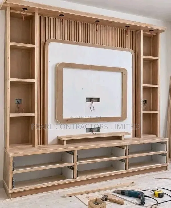 Wall Unit TV Cabinets in Any Customization From 3,000,000/- Negotiable