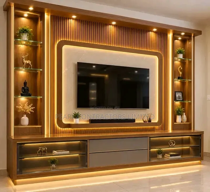 Wall Unit TV Cabinets in Any Customization From 3,000,000/- Negotiable