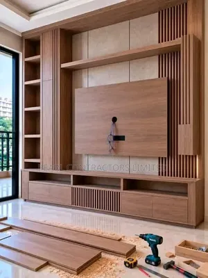 Wall Unit TV Cabinets in Any Customization From 3,000,000/- Negotiable