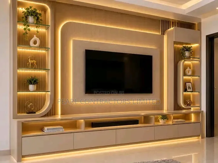 Wall Unit TV Cabinets in Any Customization From 3,000,000/- Negotiable