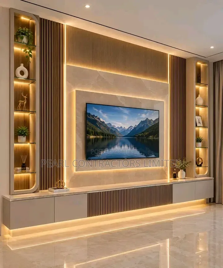 Wall Unit TV Cabinets in Any Customization From 3,000,000/- Negotiable