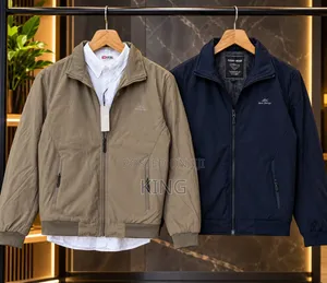 Men's Casual Zip-Up Bomber Jackets