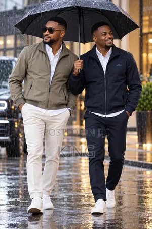 Men's Casual Zip-Up Bomber Jackets