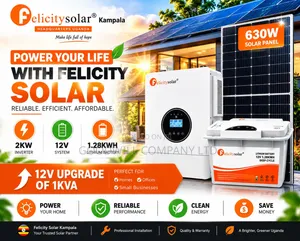 1.28kwh 12v Felicity Massive Clean Energy Hybrid/Lithium Solar System