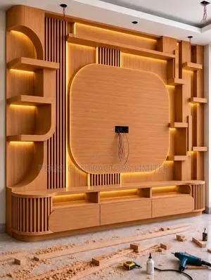 Wooden Wall Unit TV Cabinets Any Customization 2,900,000/- Negotiable