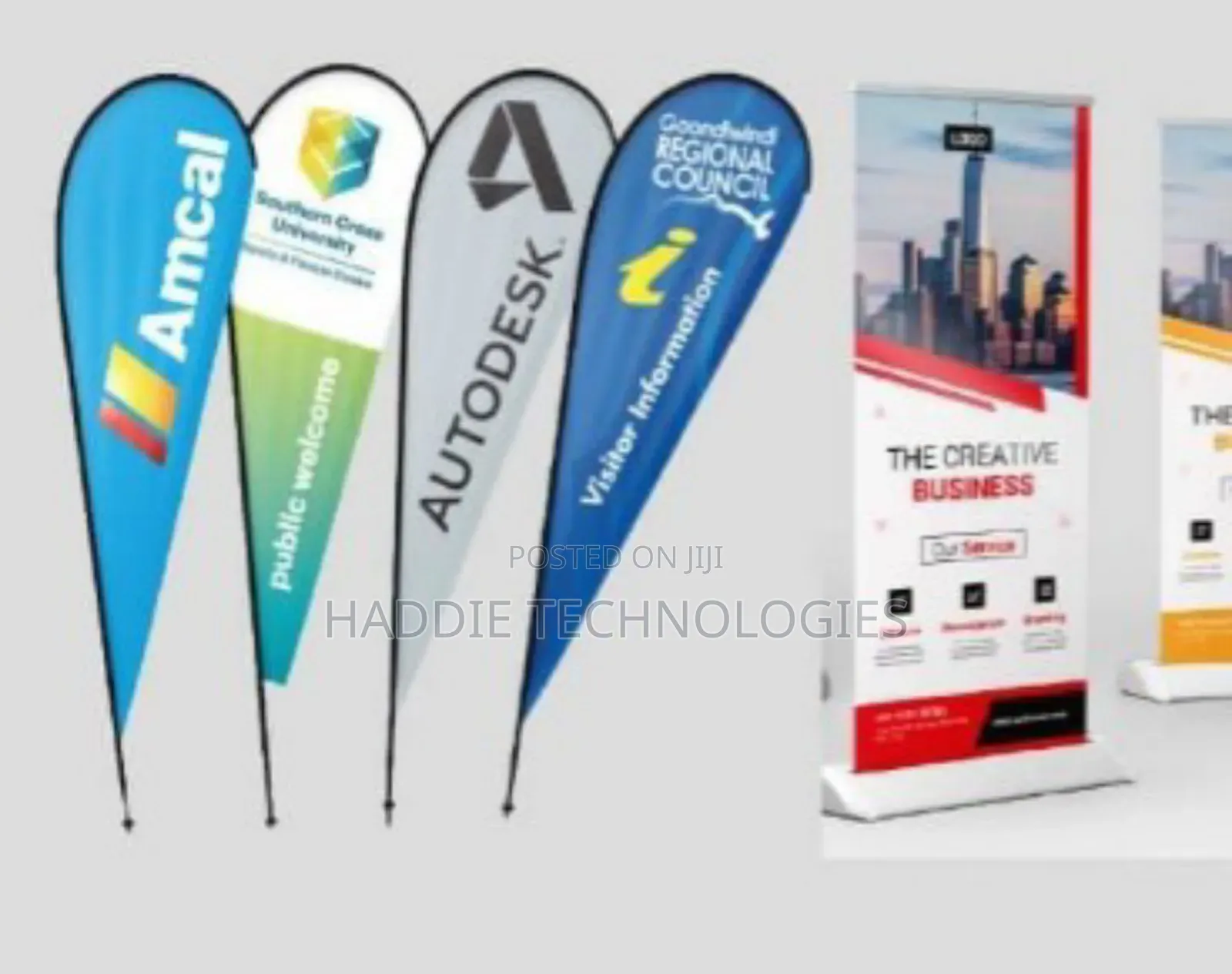 Teardrops and Pullup/ Roll Up Banners