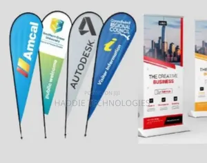 Teardrops and Pullup/ Roll Up Banners