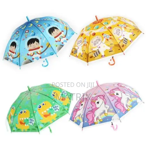 Cartoon Stylish Kids Umbrellas