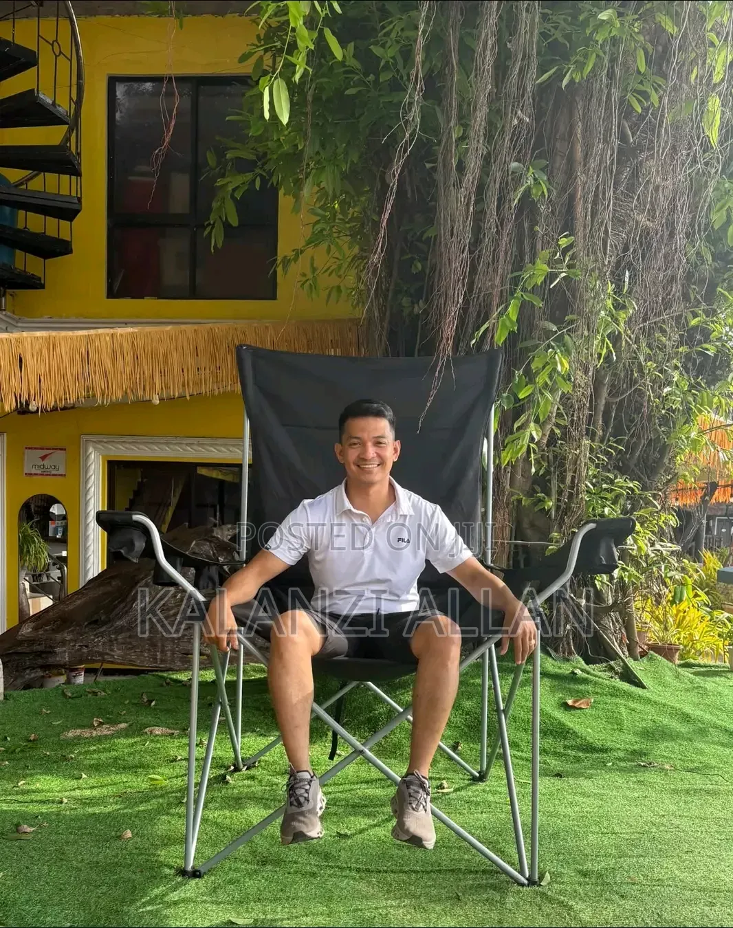 OUTDOOR Foldable Inclinable Camp Chairs /Outdoor Chairs
