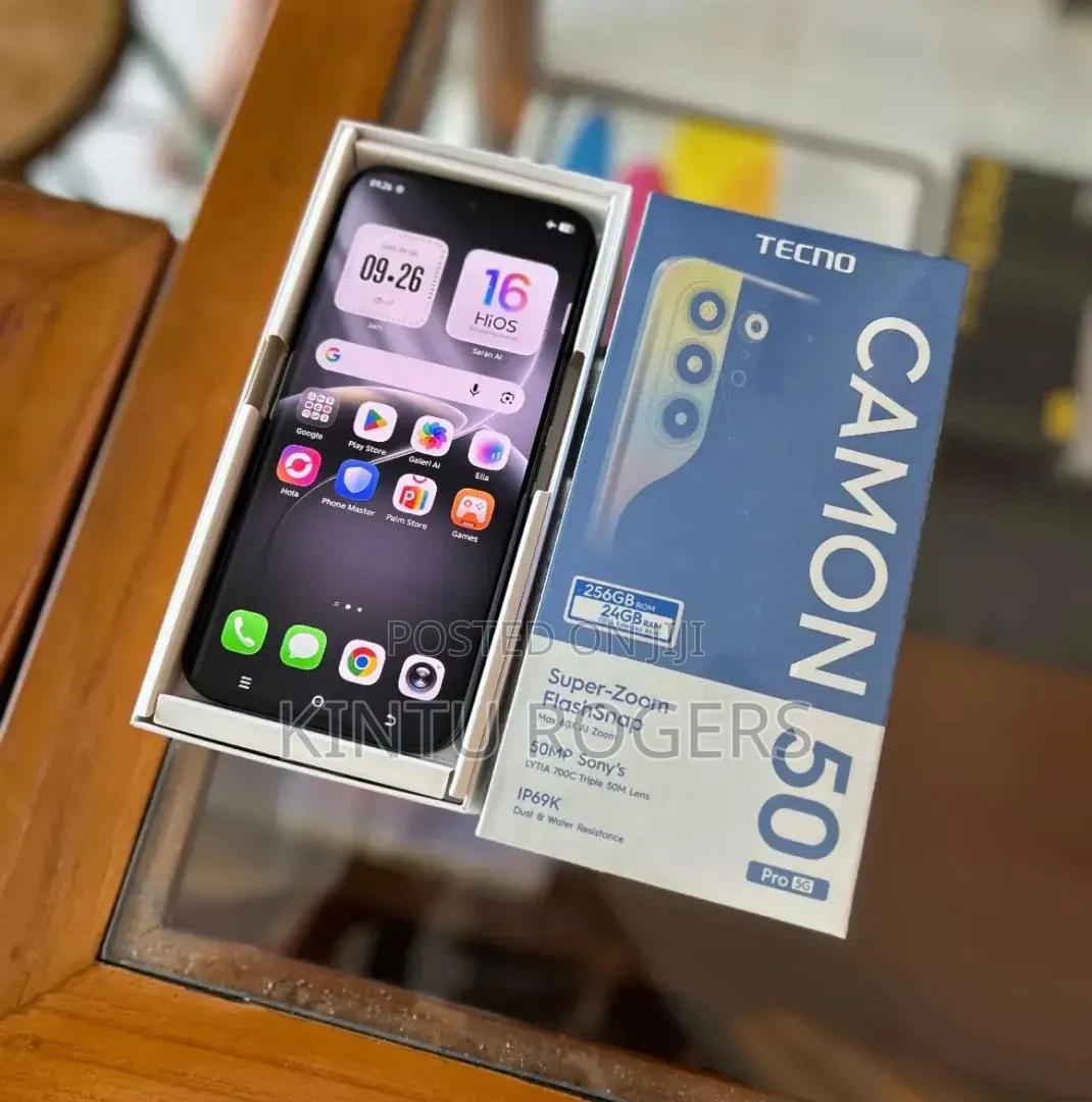New Tecno Camon 50 Pro 256 GB Silver