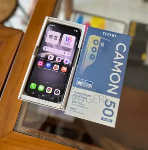 New Tecno Camon 50 Pro 256 GB Silver