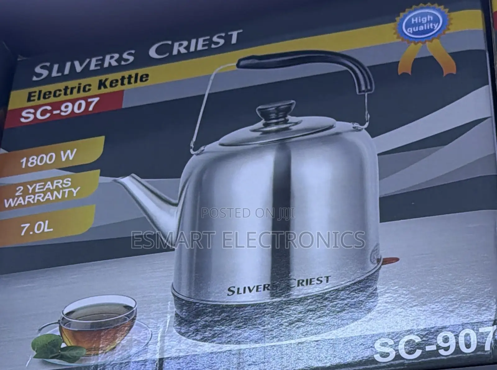 Sliver Crest Electric Kettle