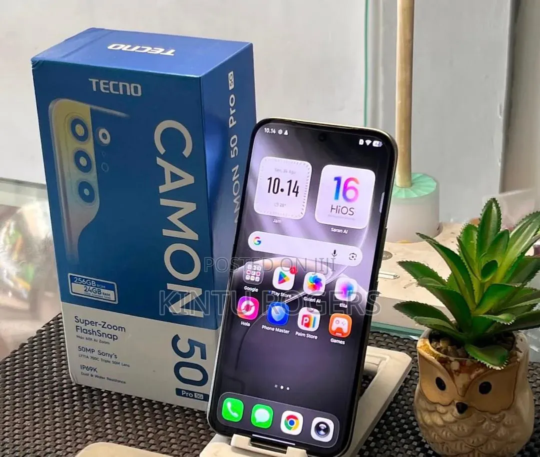 New Tecno Camon 50 Pro 256 GB Silver