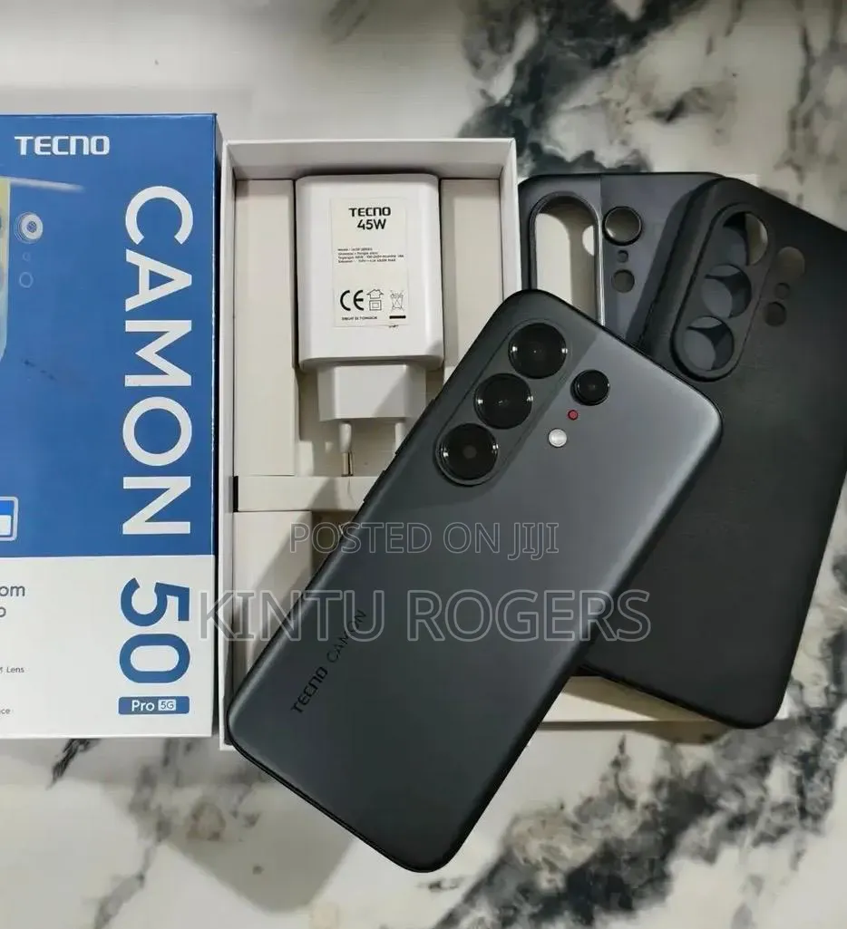 New Tecno Camon 50 Pro 256 GB Black