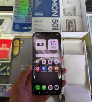 New Tecno Camon 50 Pro 256 GB Black