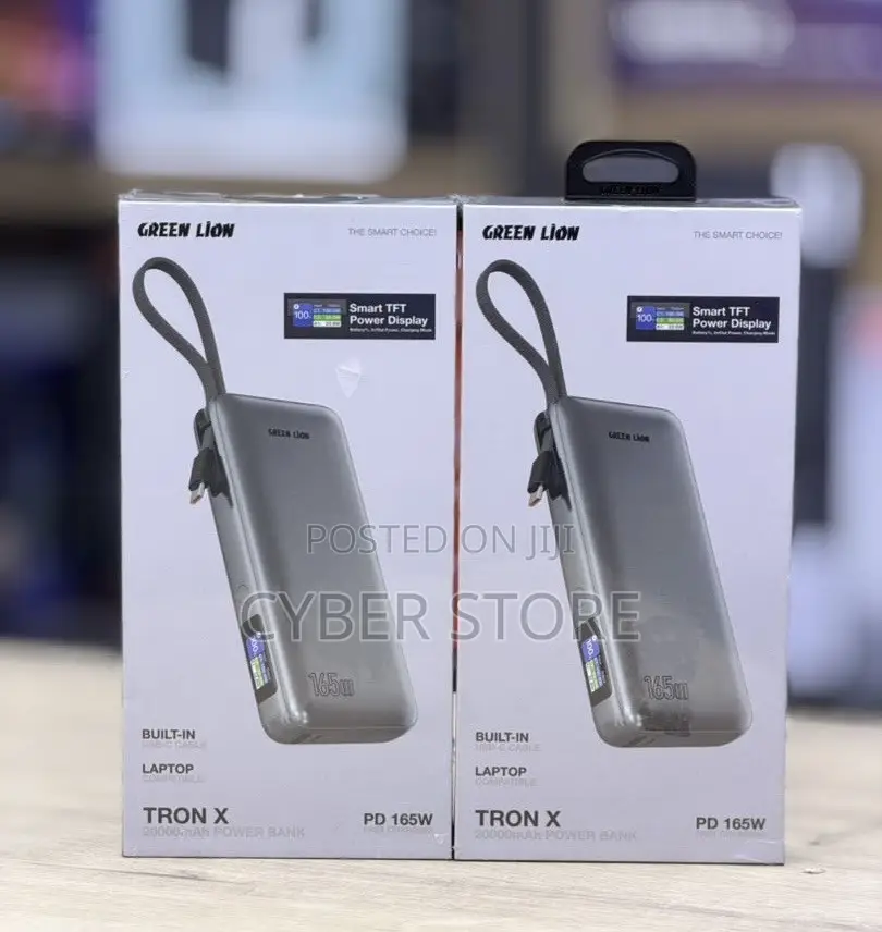 Green Lion Tron X 20000mAh Power Bank (PD 165W)