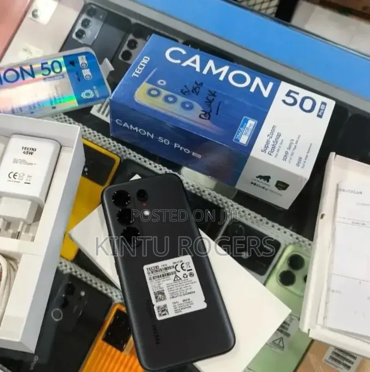 New Tecno Camon 50 Pro 256 GB Silver