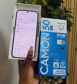 New Tecno Camon 50 Pro 256 GB Silver