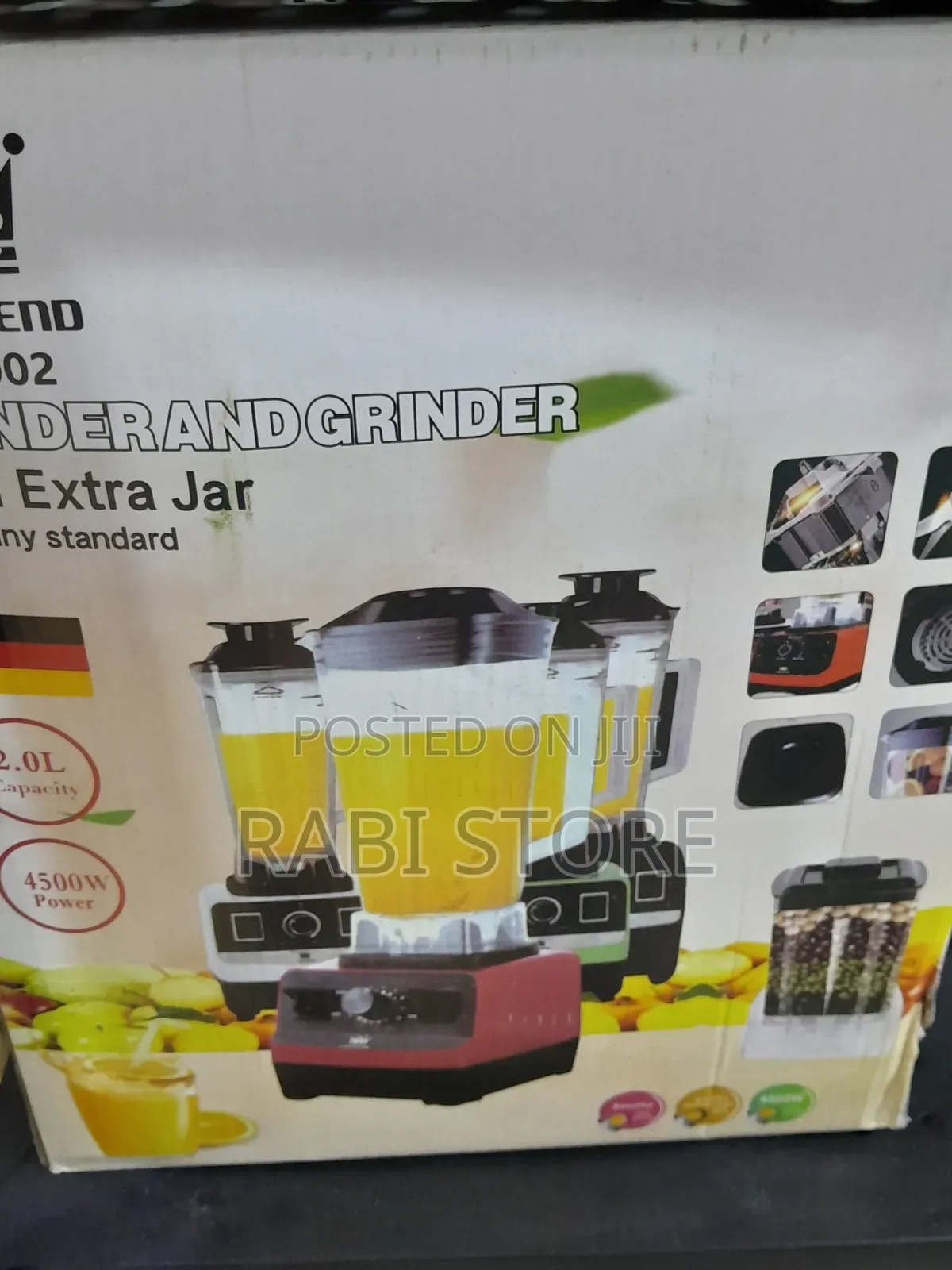 Hipoly SC-1589 4500W Commercial Electric Blender.