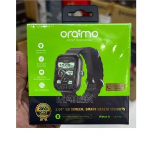 Oraimo Smart Watch 6 Featuring a 2.04-Inch HD Display
