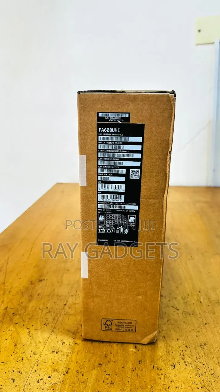 New Laptop Asus TUF Gaming A15 32GB AMD Ryzen 7 SSD 1T