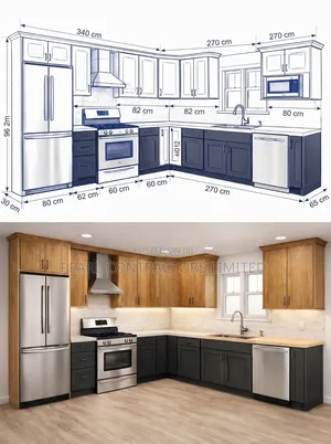 Kitchen Cabinets/Malta Kitchen Cabinets in Any Colour From 7,000,000/-