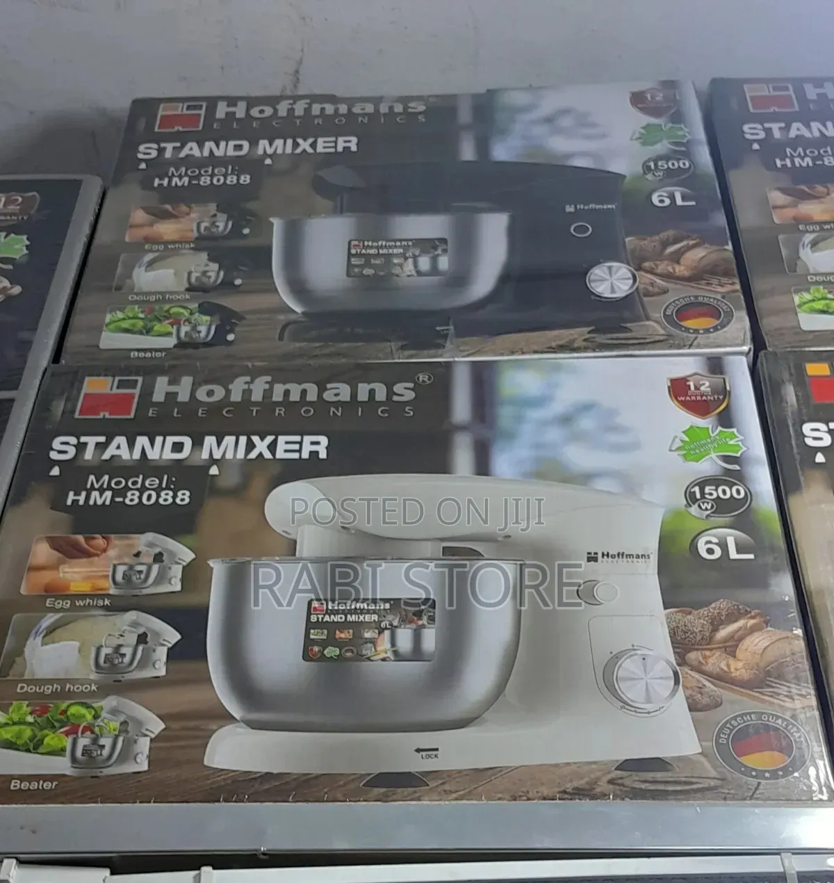Hoffman Stand Mixer 8088 of 6ltrs